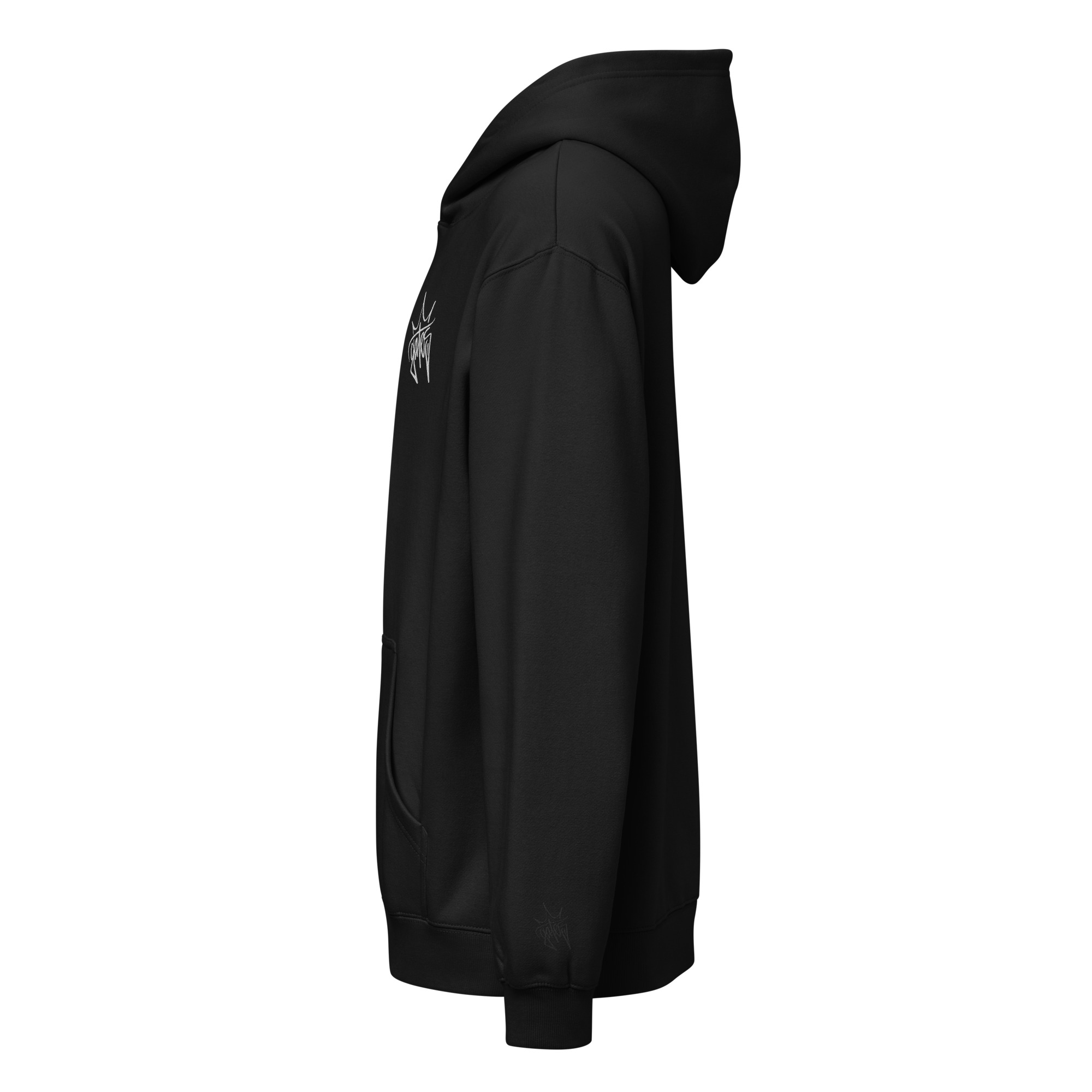 Gates Logo Men’s Embroidered Box Hoodie - Image 3