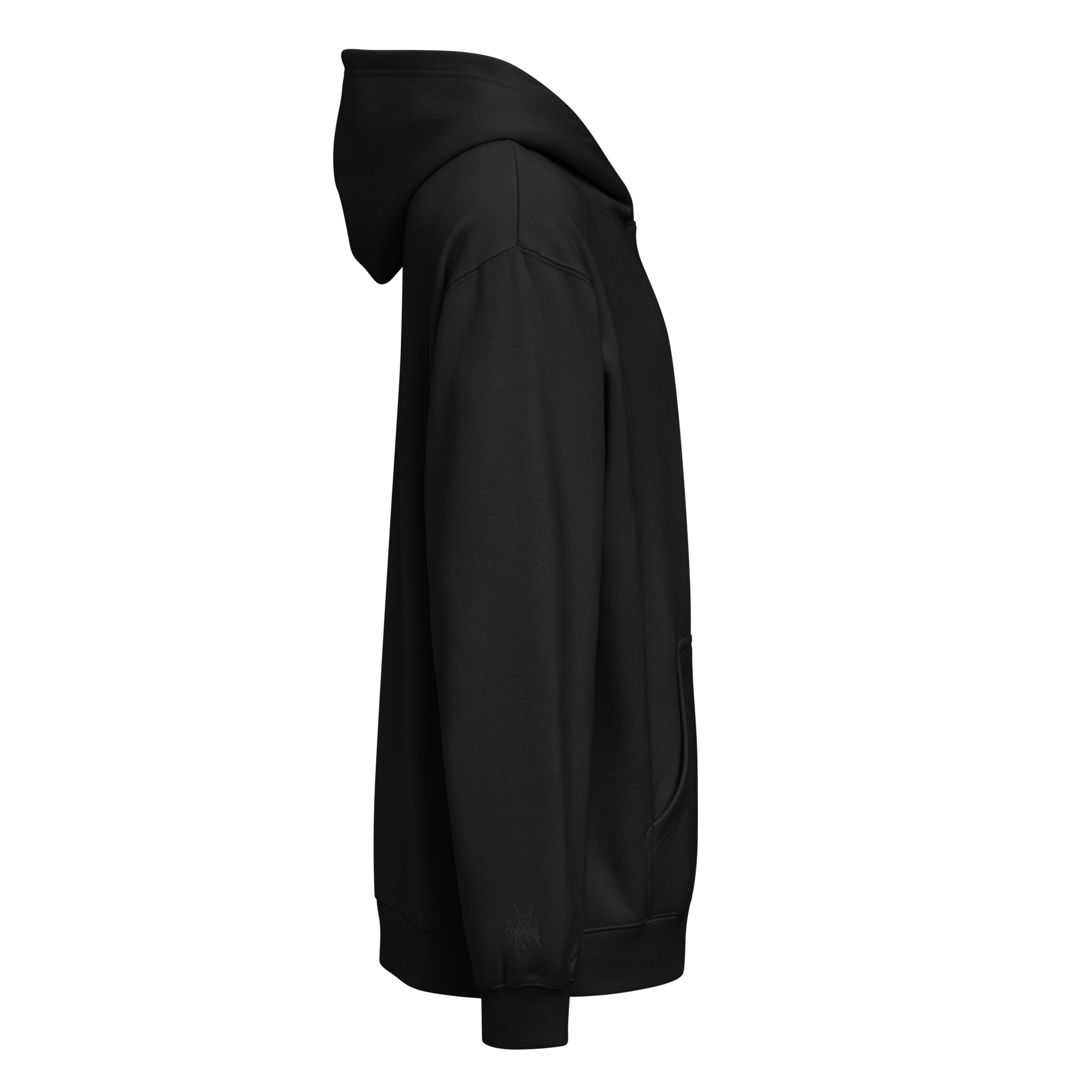 Gates Logo Men’s Embroidered Box Hoodie - Image 4